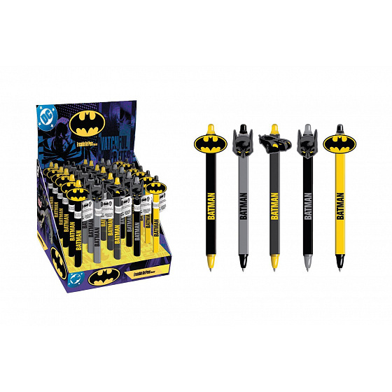 Długopis wymazywalny Batman 11cm 3 rodzaje