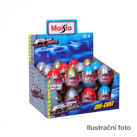 Maisto M. Egg - 3''FM 12 lizenzierte Autos, sortiert