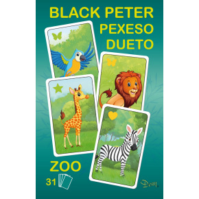 Rappa Karty Rappa Čierny Peter Zoo