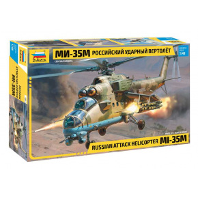 Zvezda Model Kit vrtulník 4813 - MIL Mi-35 M "Hind E" (1:48)