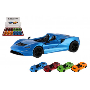 Teddies Auto Kinsmart McLaren Elva kov/plast 13cm na zpětné natažení 4 barvy