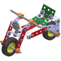 MERKUR - Stavebnice Merkur 011 Motocykl, 222 dílů, 10 modelů