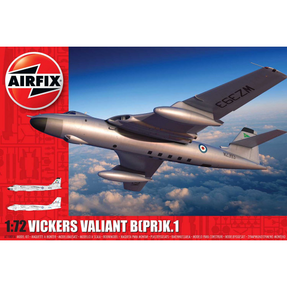 Airfix Classic Kit letadlo A11001A - Vickers Valiant (1:72)