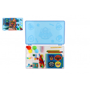 Teddies Zestaw kreatywny Psi patrol w plastikowym etui 28x17x5cm