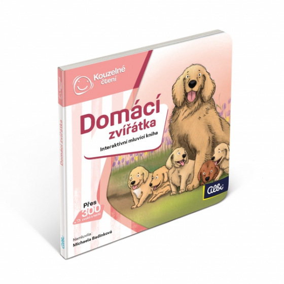 Albi Kúzelné čítanie Minikniha - Domáce zvieratá