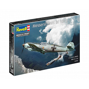 Revell Plastic ModelKit letadlo 03781 - Messerschmitt Bf109E-3 (1:72)