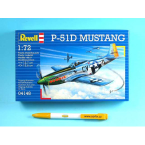 Revell Plastic ModelKit letadlo 04148 - P-51D MUSTANG (1:72)