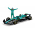 Bburago - RACE Formula F1 s figurkou jezdce, Aston Martin AMR25 (2025) #14 Fernando Alonso,1:24