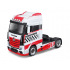 Bburago - Haulers custom cabs, M-B Actros Gigaspace, červeno-bílá, 1:43