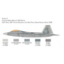 Italeri Modellbausatz Flugzeug 2822 - Lockheed Martin F-22A Raptor (1:48)