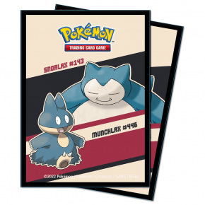 Ultra PRO Pokémon UP: GS Snorlax Munchlax - DP obaly na karty 65 ks