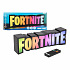 Fortnite logo světlo se zvukem + USB kabel v krabici 32,5x13x7cm