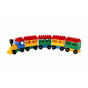 LORI Zestaw konstrukcyjny LORI 8 pociągów + 5 wagonów plastikowych w torbie 20x26x5cm