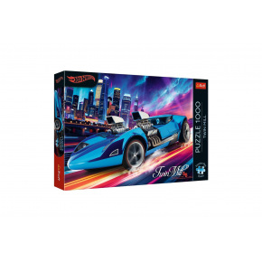 Trefl Puzzle Premium Plus: Hot Wheels: Dvojitý mlýn 1000 dílků 68,3x48cm v krabici 40x27x6cm