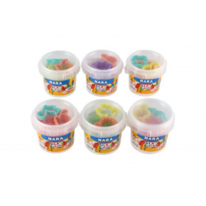 Teddies Písek tekutý NARA 200g s vykrajovátky 2ks, 6 druhů