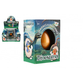 Teddies Vejce líhnoucí a rostoucí dinosaurus 6cm v krabičce 8x11x5,5cm