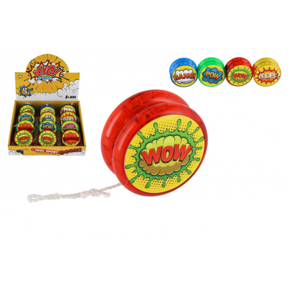 Teddies Jojo svítící plast 6cm na baterie mix druhů