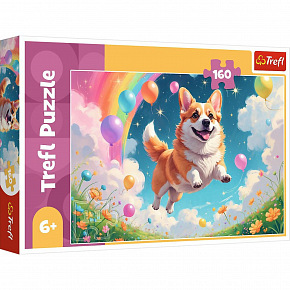 Trefl Puzzle Nejlepší přítel člověka 41x27,5cm 160 dílků v krabici 29x19x4cm