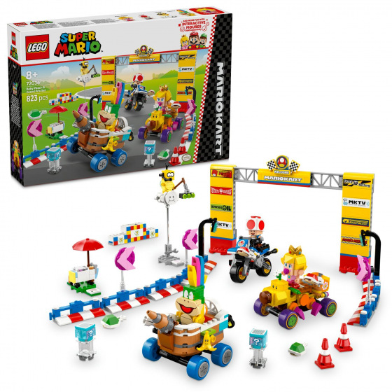 LEGO Super Mario™ 72036 Mario Kart™ – Baby Peach und Grand Prix Set