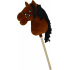 STEPPOS Premium Hobby horse Monty hnědý 70cm