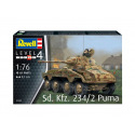 Revell Plastic ModelKit military 03288 - Sd.Kfz. 234/2 Puma (1:76)