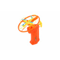 Vystřelovací vrtulka + startér plast 10cm 2 barvy v kartě