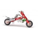 MERKUR - Stavebnice Merkur 011 Motocykl, 222 dílů, 10 modelů