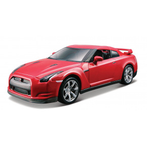 Bburago - Auta HOBBY, 2009 Nissan GT-R (R35), červená, 1:32