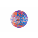 Teddies Míč nafouknutý barevný se stříkanci průměr 22cm 3 barvy v síťce