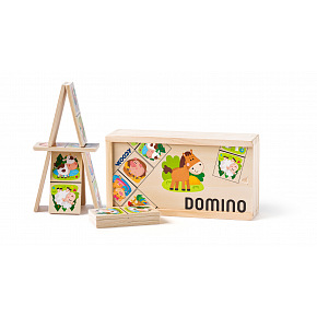 Woody Dominoes "Pets"