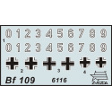 Zvezda Wargames (WWII) letadlo 6116 - Messerschmitt Bf 109F-2 (1:144)