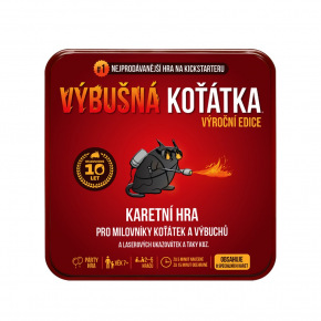 Exploding Kittens Výbušná koťátka: Výroční edice