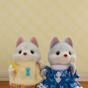 Sylvanian Families 5637 Tandemové kolo pro Husky sourozence