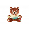 Teddies Medvěd Vojtík pohádkový česky mluvící plyš 22x23cm na baterie v krabici 12m+