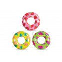 Intex Großer aufblasbarer Ring mit Griffen Durchmesser 107cm 3 Farben in der Box 20x18x6,5cm 9+