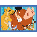 Trefl Puzzle 4v1 Glückliche Welt Disney 28,5x20,5cm in der Schachtel 28x28x6cm