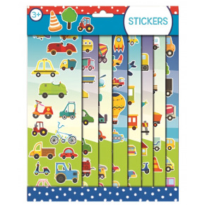 Rappa Sada samolepek dopravní prostředky 8 listů