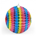 Rappa Lampion Regenbogen 25 cm