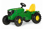 ROLLYTOYS 601066 Traktor na pedały Farmtrac John Deere 6210
