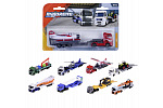 Majorette City Samochód ciężarowy metalowy, 8 rodzajów