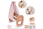 Smoby BN Kołyska z baldachimem dla lalek