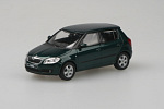 Abrex Model metalowy Abrex 1:43 Škoda Fabia II amazonian green