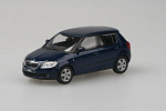 AbrexŠkoda Fabia II (2006) 1:43 - Niebieski Storm Metalik
