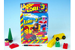 LORI Zestaw konstrukcyjny LORI 3 plastikowy 50 sztuk w pudełku 19x28x10cm