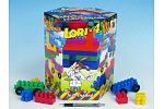 LORI Zestaw konstrukcyjny LORI 4 plastikowy 100 szt. w pudełku 23x25x20cm