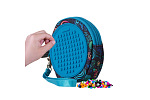 PIXIE CREW Worek koło, niebieski, Spiral magic, 50 pikseli