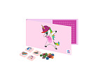 PIXIE CREW pohlednice a přání s dárkem uvnitř - Jednorožec