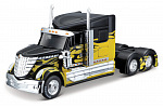 Maisto - Design Custom Rigs, International Lone Star, czarno-żółty, 1:64