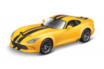 Maisto - 2013 SRT Viper GTS, żółty, 1:18