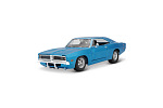 Maisto - 1969 Dodge Charger R/T, metaliczny niebieski, 1:25